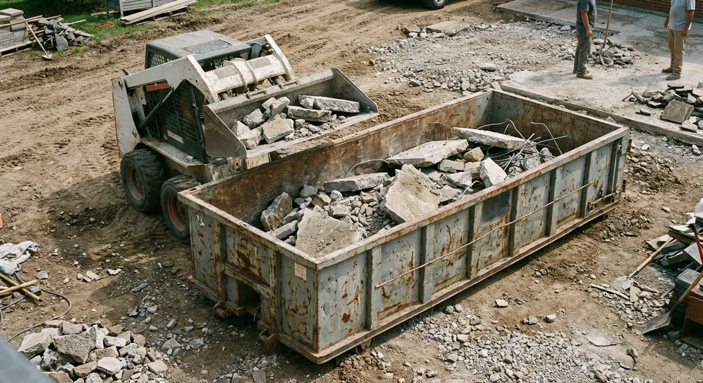 Heavy Concrete Patio Removal in Longmeadow, MA