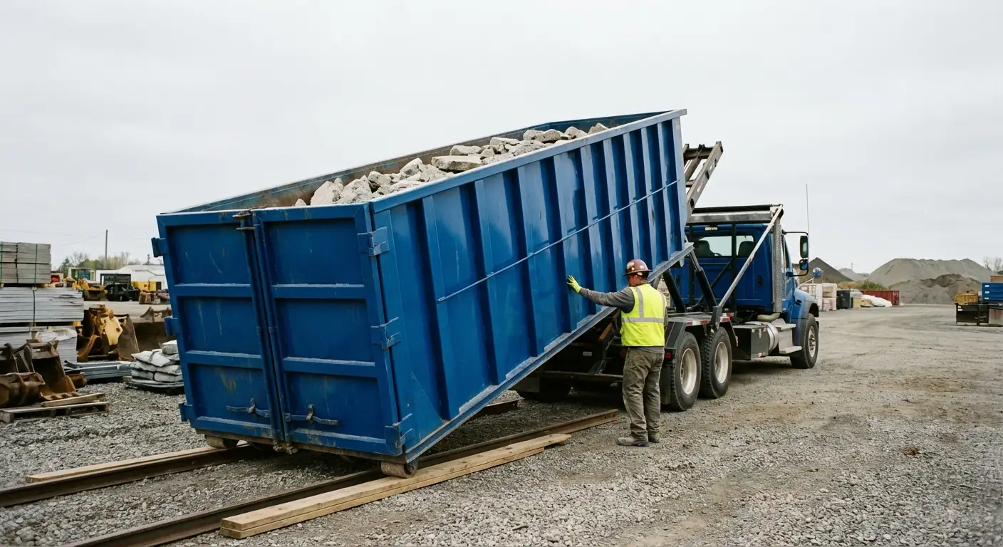 Heavy duty concrete dumpster specifications in Longmeadow, MA